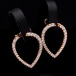 Love Affaire Herz Ohrringe in Rosegold