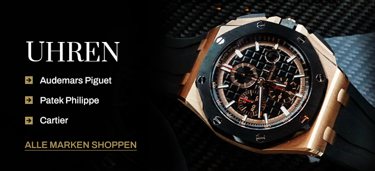 Alle Uhren: Audemars Piguet, Cartier, Rolex, Patek Philippe und vielen weiteren Top-Marken Shoppen