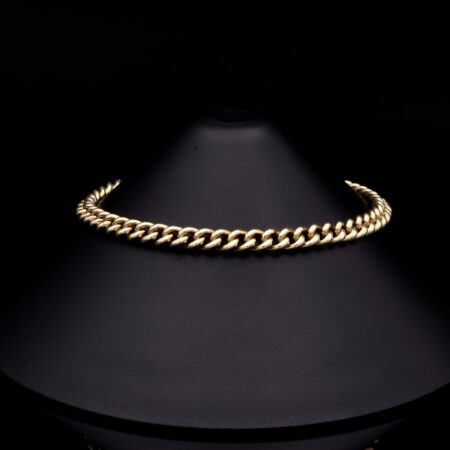 cuban bracelet yellow gold