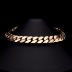 Cuban Link Gelbgold Armband
