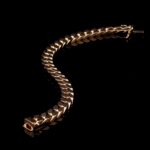 Cuban Link Gelbgold Armband