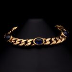 Saphir Kabuchon Armband