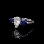 Glacier Drop Diamond Ring